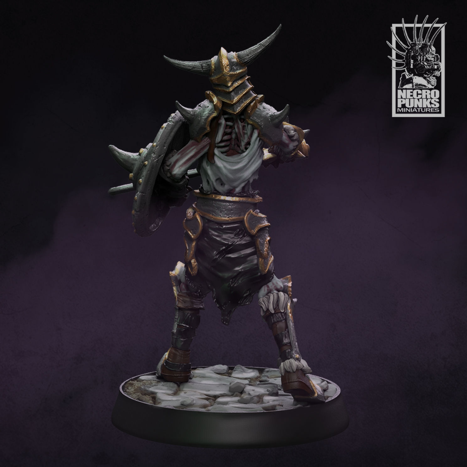 UNDEAD CAPTAIN 3D print model_1