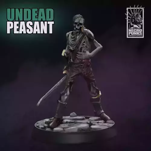 UNDEAD PESANT 3D print model