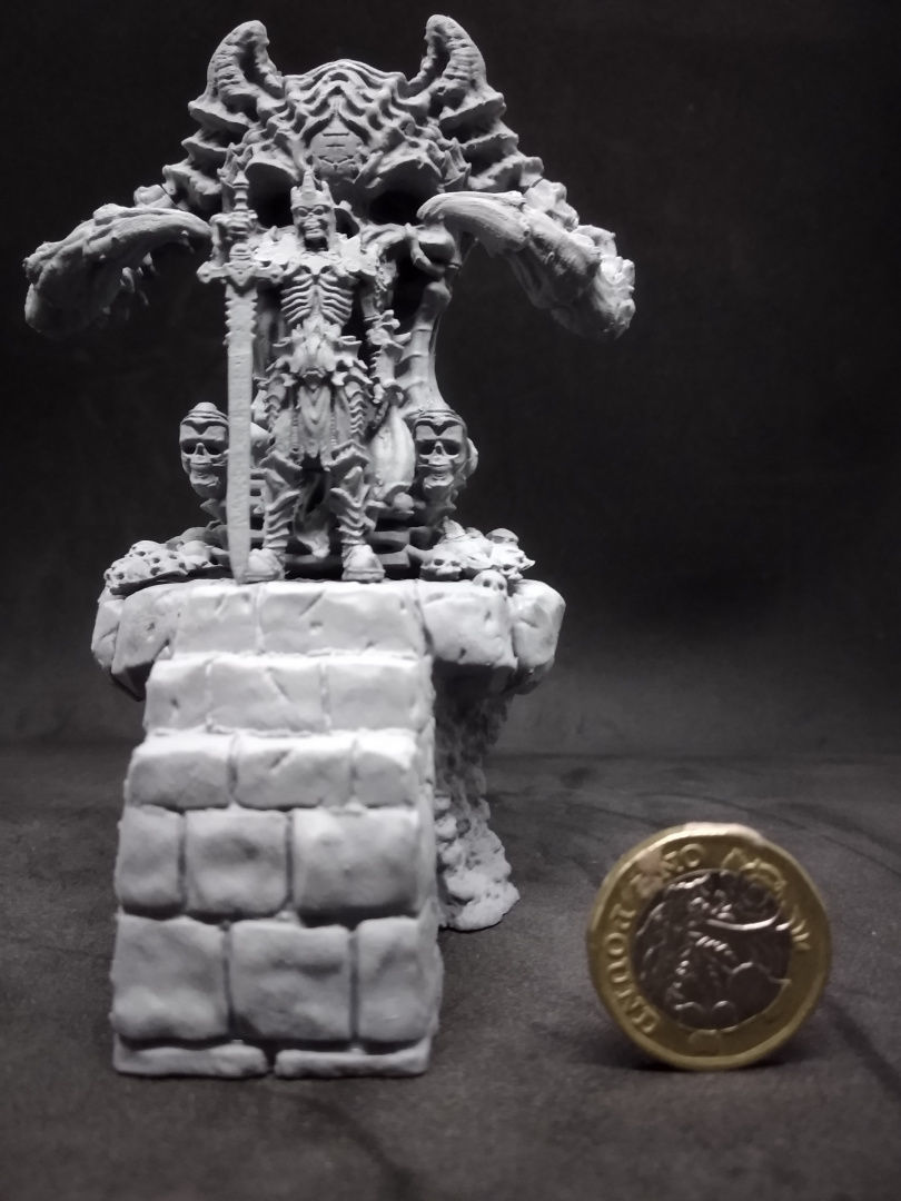 UNDEAD KING 3D print model_2