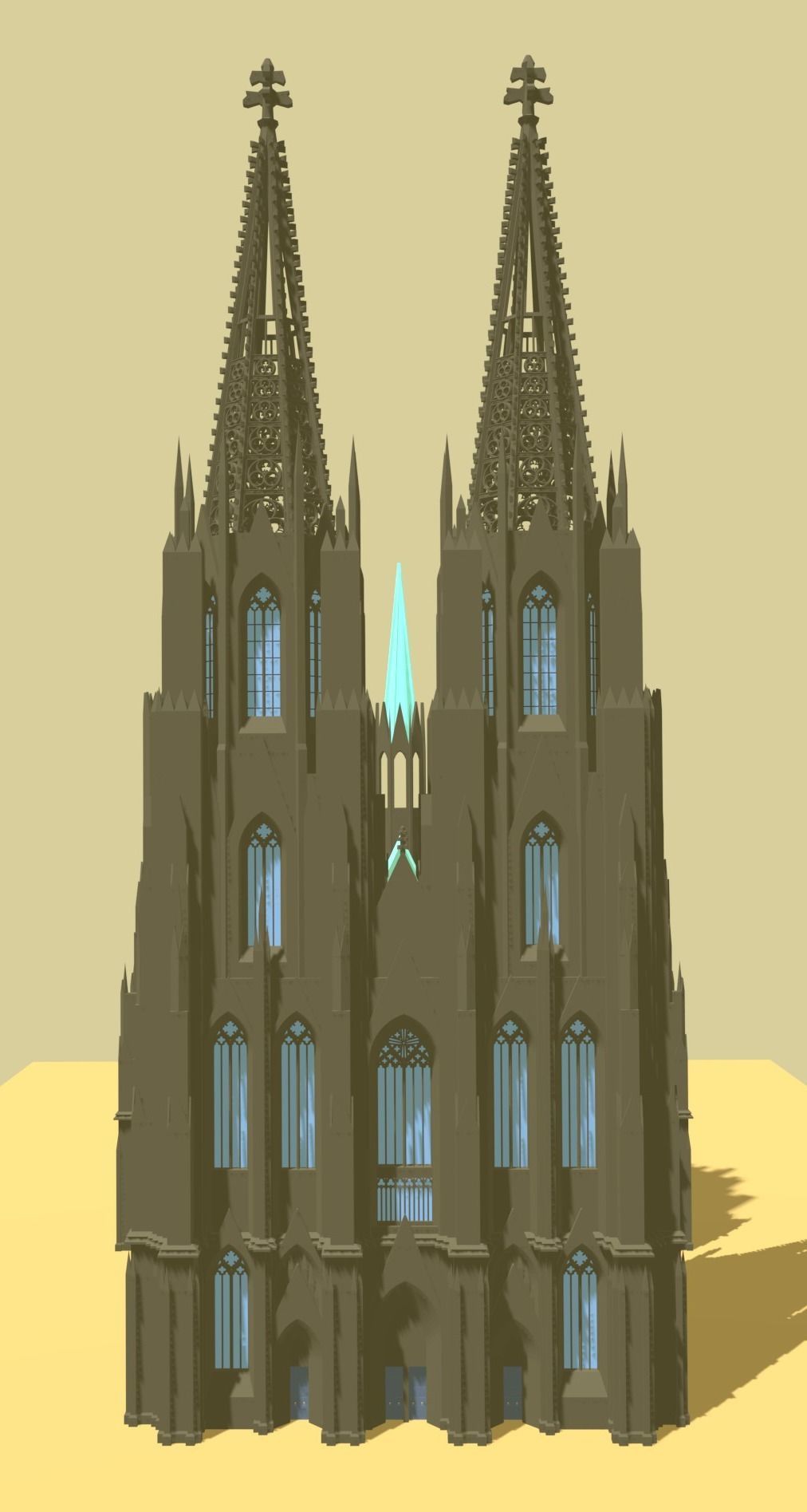 Ultimate Gothic Cathedral 3D model_8