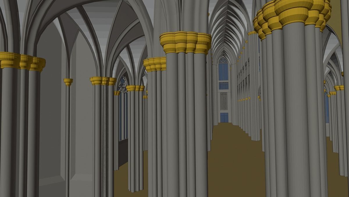 Ultimate Gothic Cathedral 3D model_12
