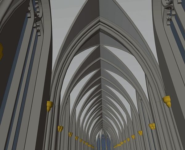 Ultimate Gothic Cathedral 3D model_13