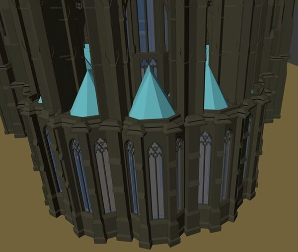 Ultimate Gothic Cathedral 3D model_15