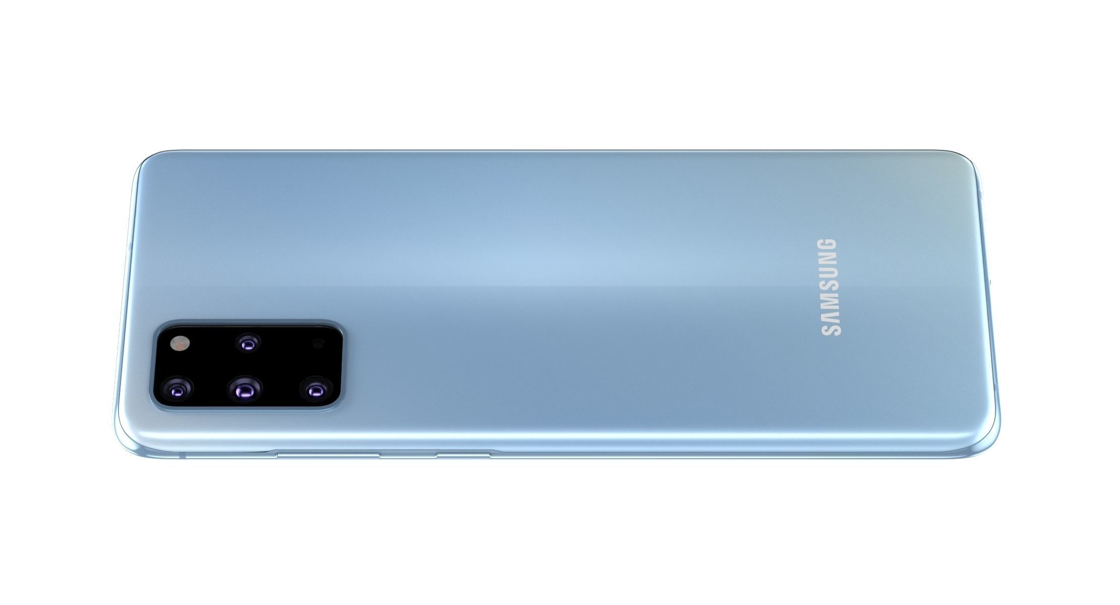 Samsung Galaxy S20 Plus Clound Blue 3D model_2