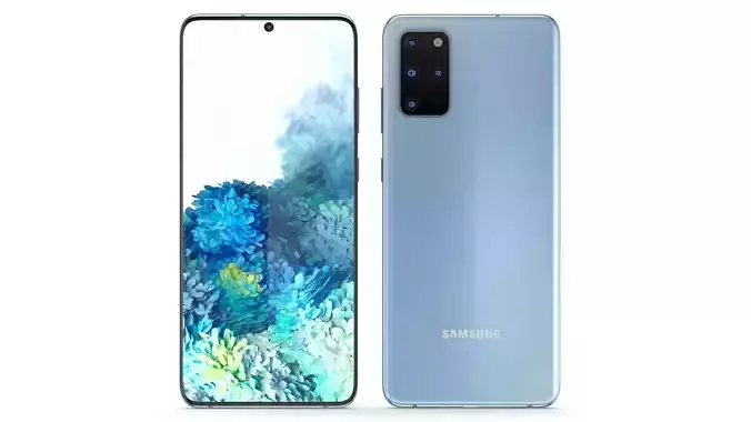 Samsung Galaxy S20 Plus Clound Blue 3D model