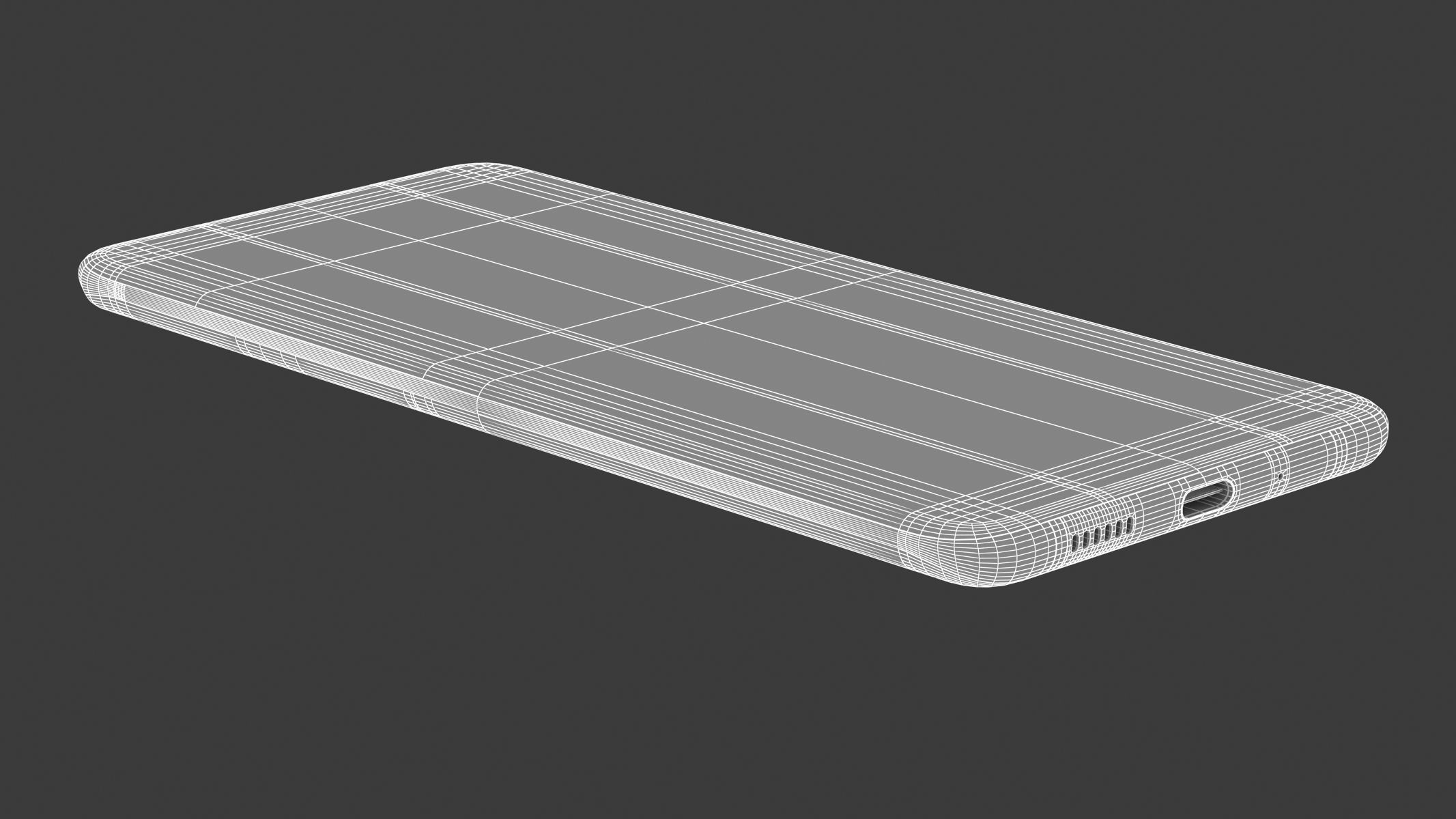 Samsung Galaxy S20 Plus Cosmic Grey  3D model_13