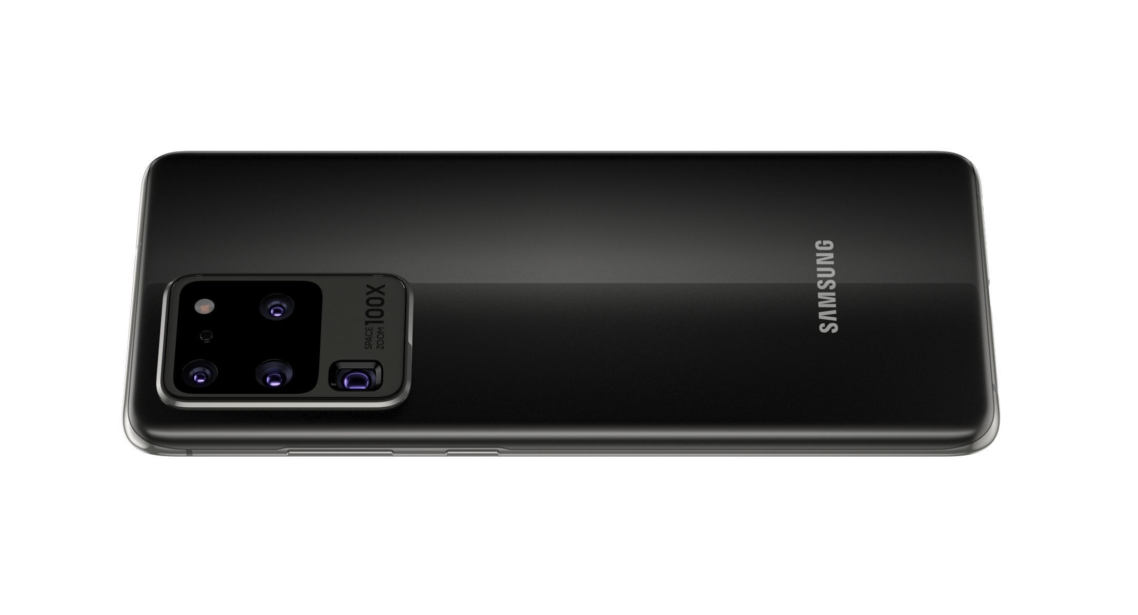 Samsung Galaxy S20 Ultra Cosmic Black 3D model_2