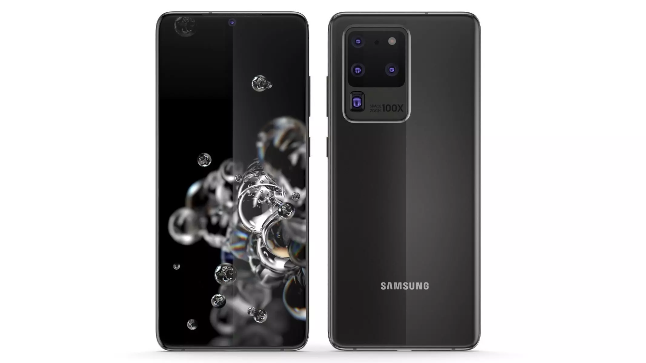 Samsung Galaxy S20 Ultra Cosmic Black 3D model_0