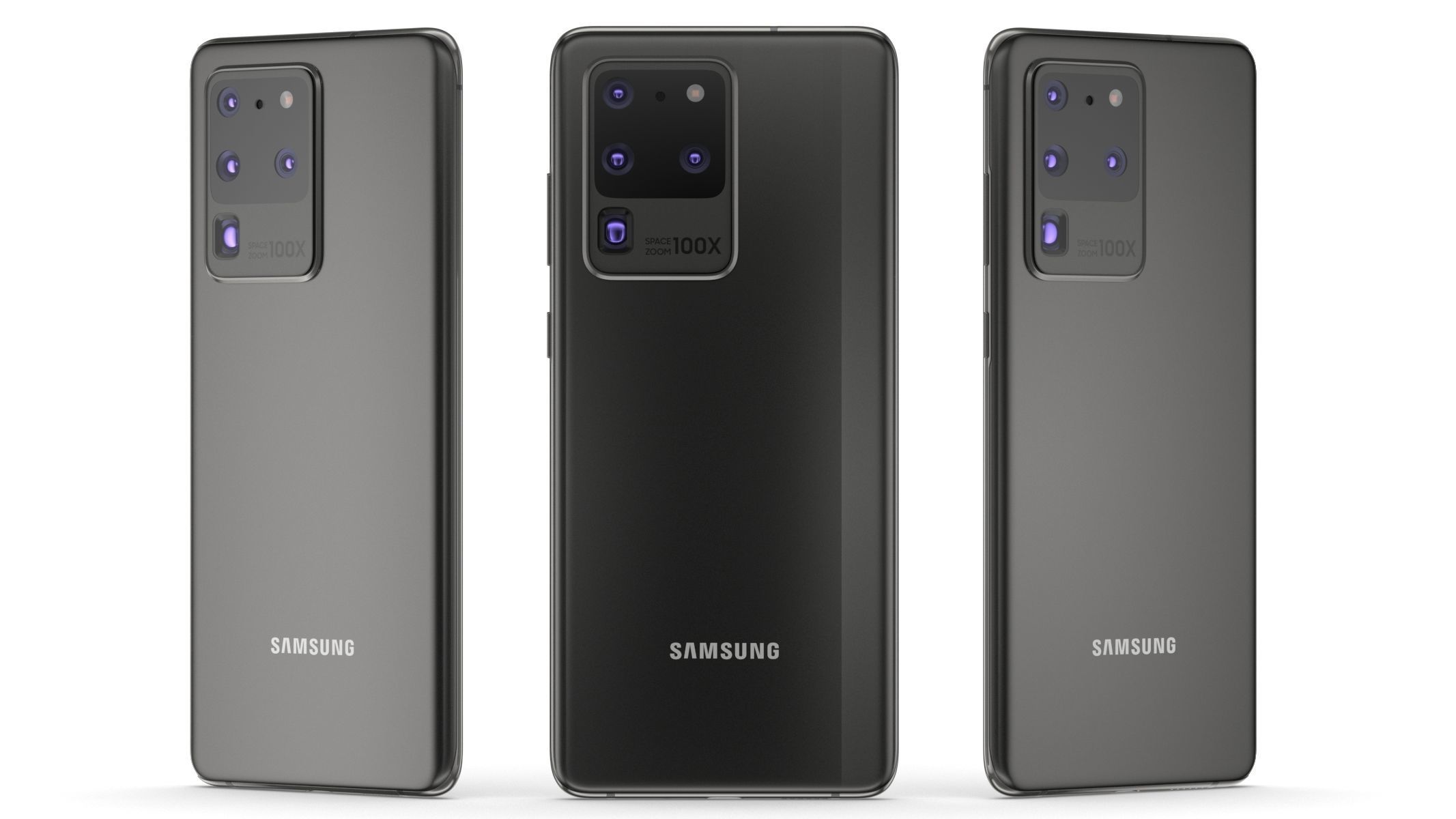 Samsung Galaxy S20 Ultra Cosmic Black 3D model_7