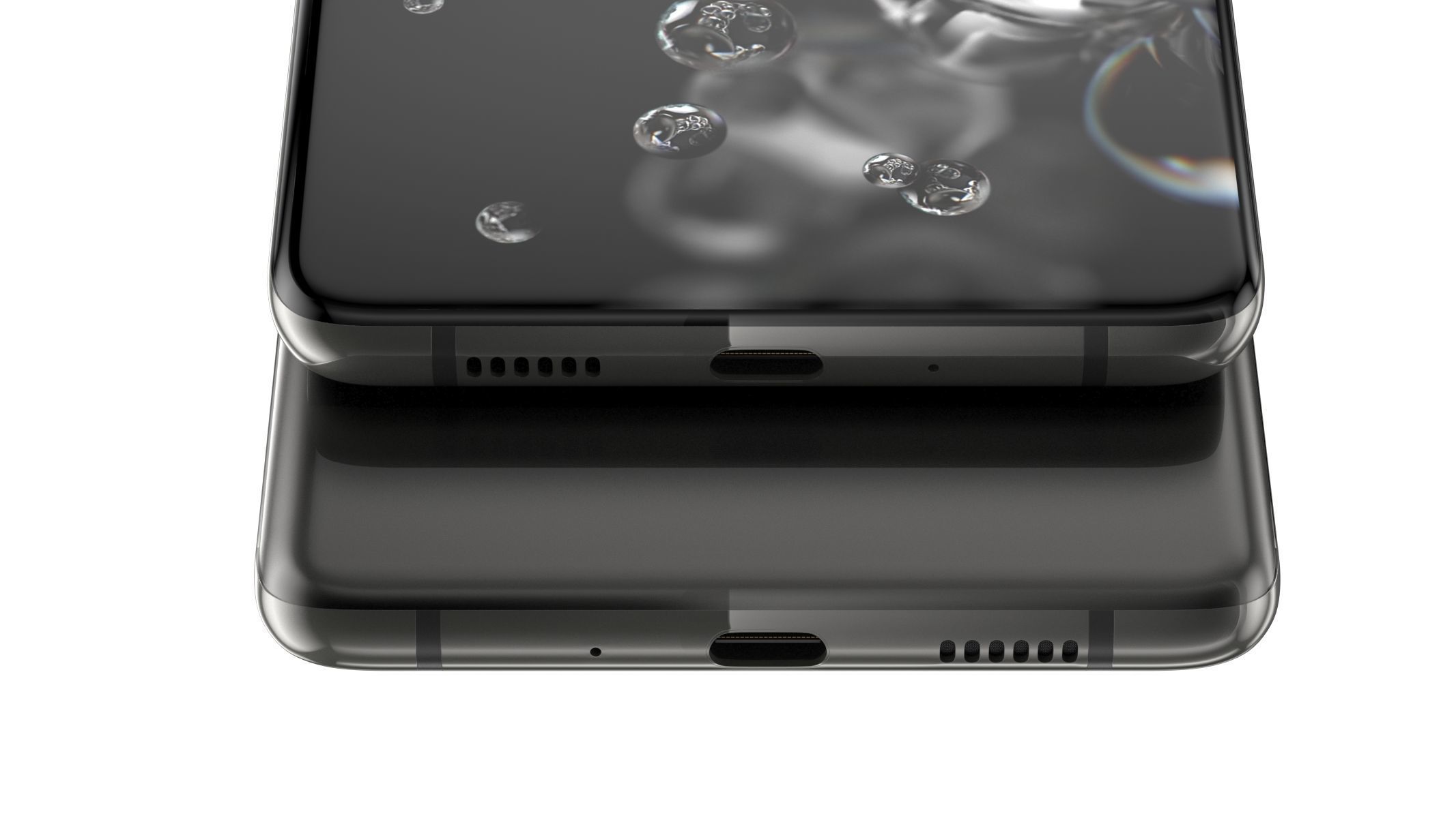 Samsung Galaxy S20 Ultra Cosmic Black 3D model_9
