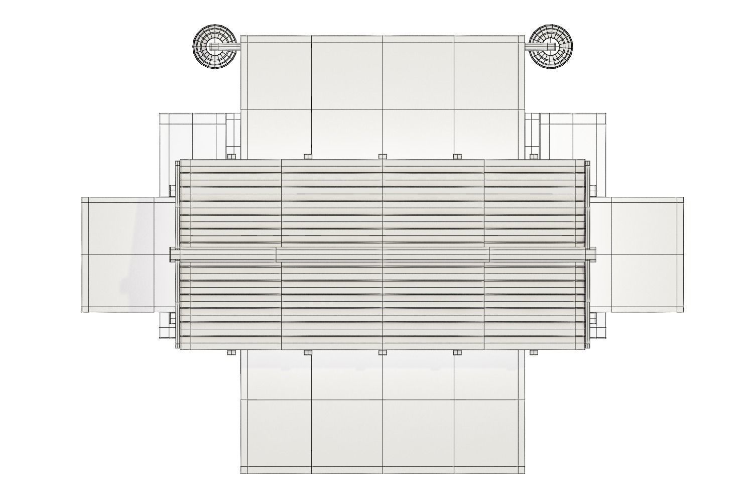 Ramen stall 3D model_9