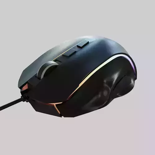 Red Dragon Griffin Mouse 3D model