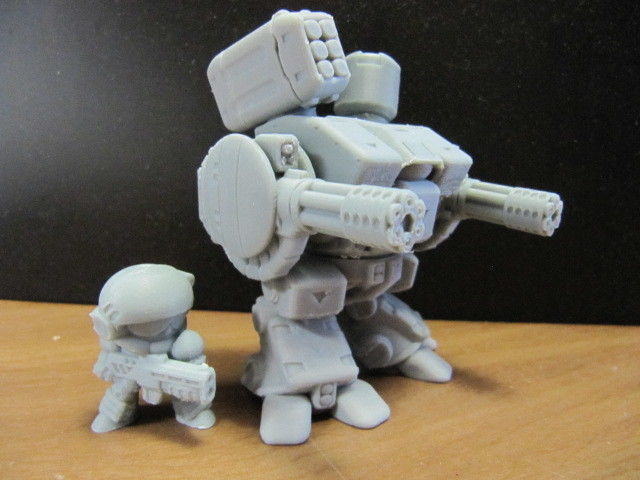 CHIBI-TECH SD - ML-6 ML POD       3D print model_7