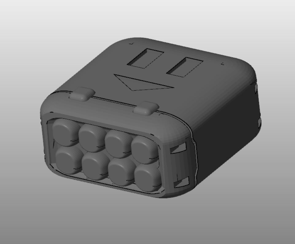 CHIBI-TECH SD - ML-8 ML POD          3D print model_1