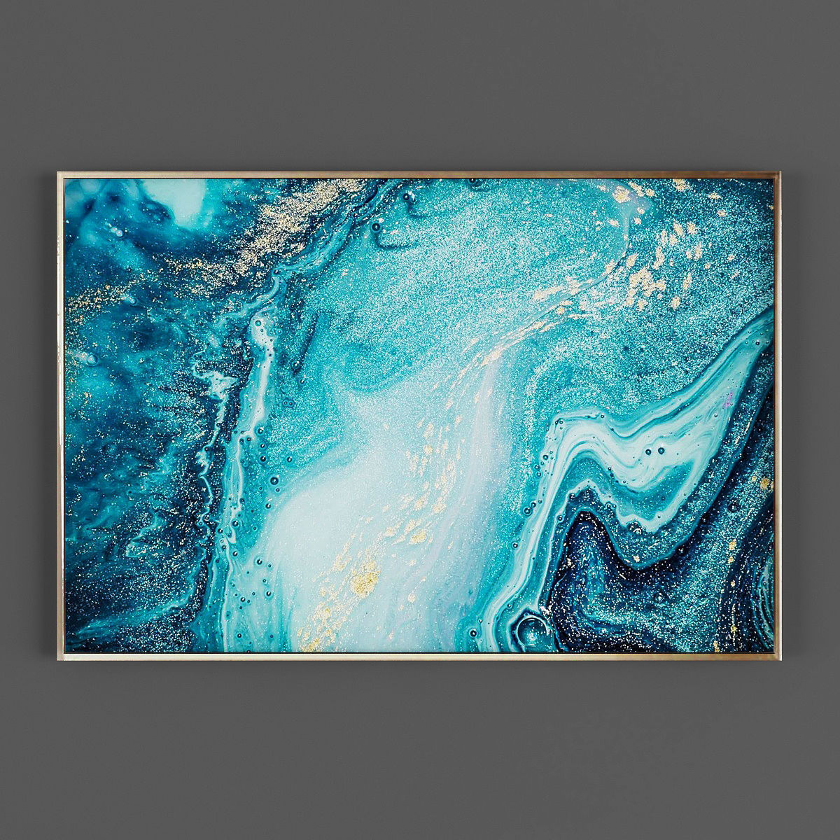 Picture Frames Low-poly 3D model_2