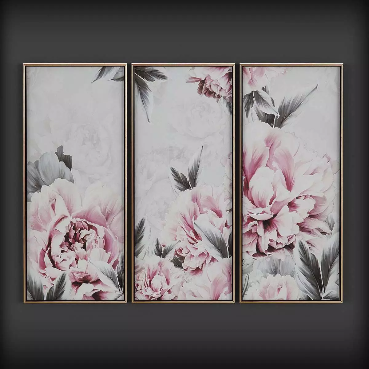 Picture Frames Low-poly 3D model_0