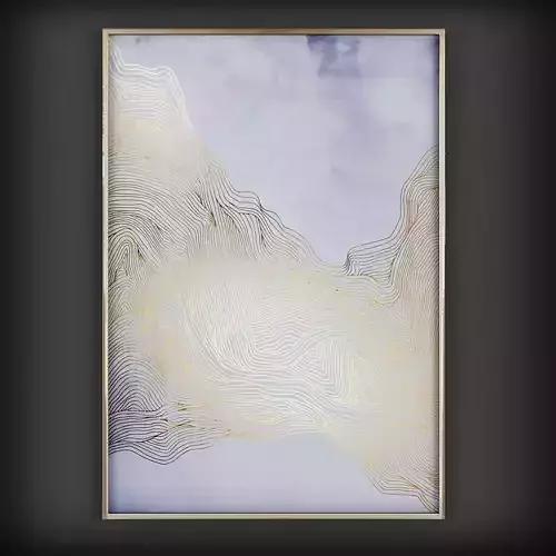 Picture Frames Low-poly 3D model