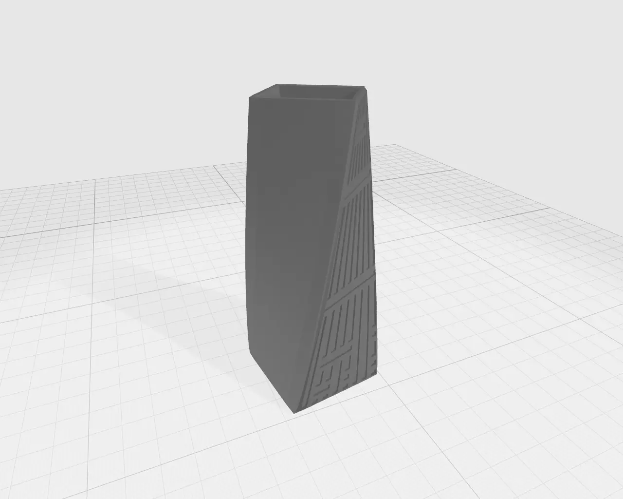 elegant vase 3D print model