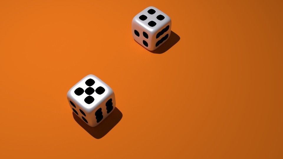 ludo dice animated 3D model_4