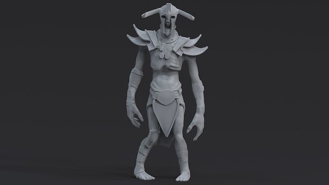 Dota 2 Fanart Undying Free 3D print model
