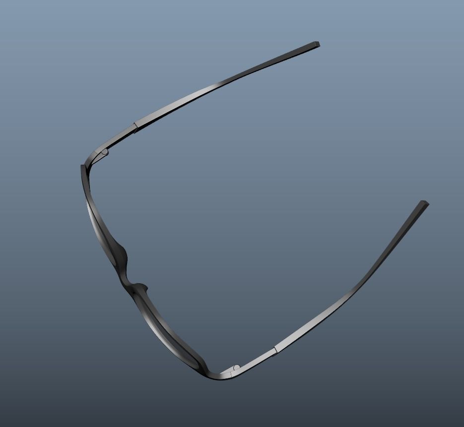 Sunglasses for Summer 3D model_3