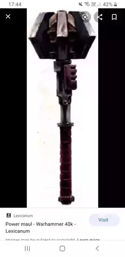 40k Power Maul 3D print model