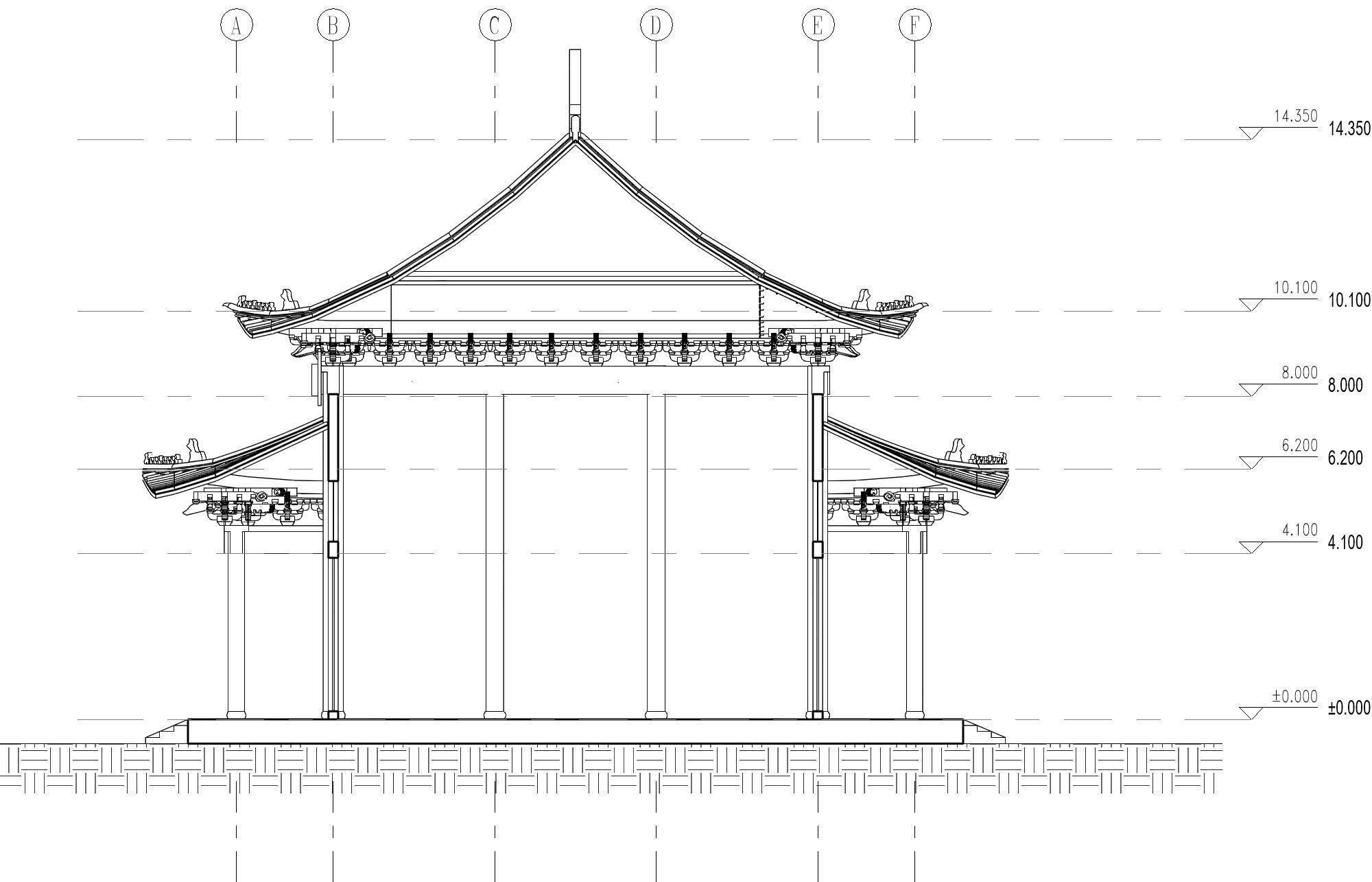 Golden Temple 3D print model_9