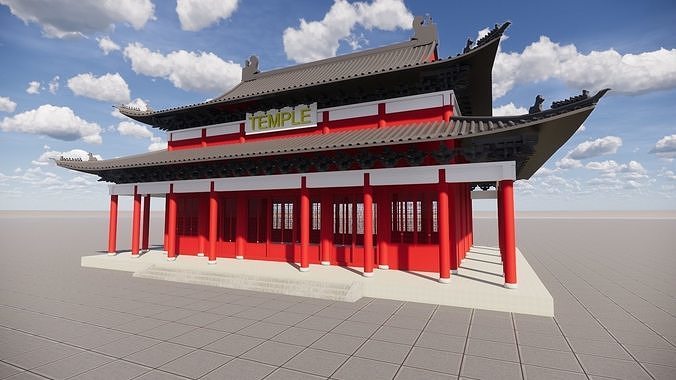 Golden Temple 3D print model