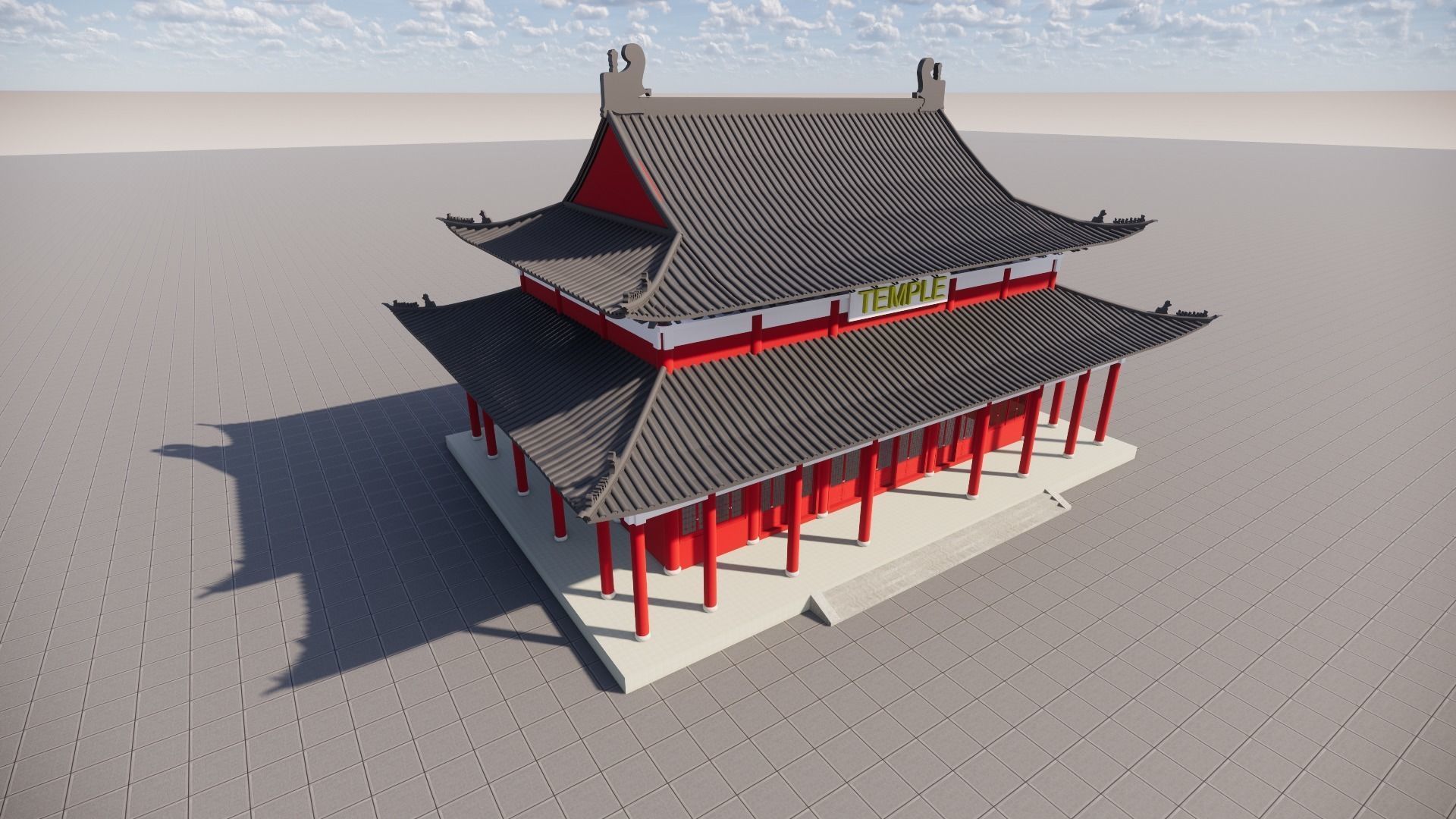 Golden Temple 3D print model_2