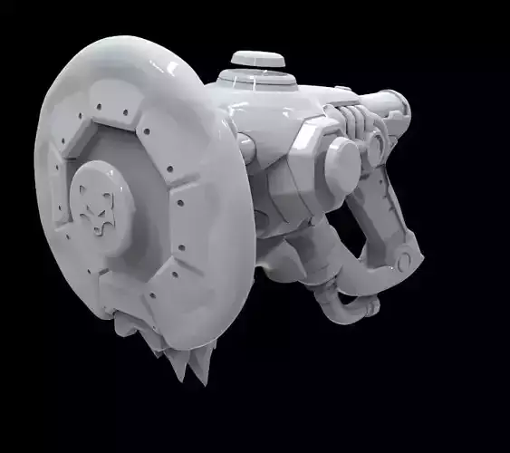 Lucio Snowfox weapon 3D PRINTABLE MODEL for cosplay 3D print model