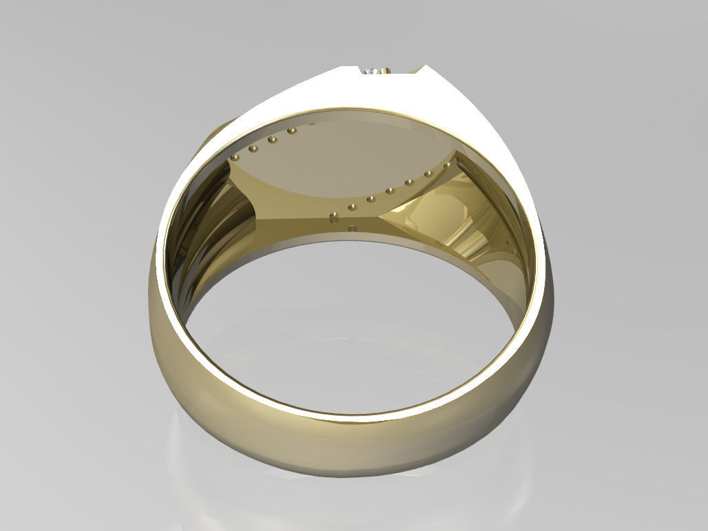 DAD ring 2 3D print model_2