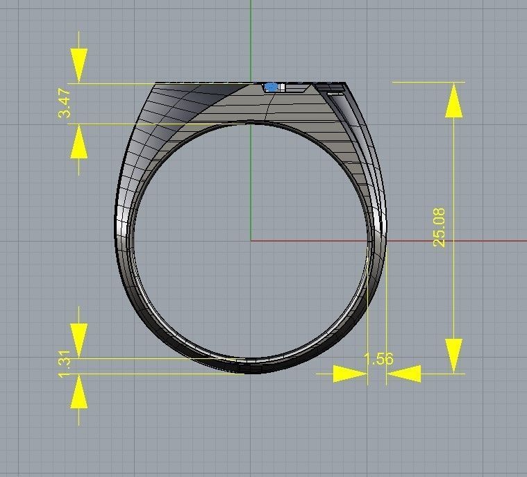 DAD ring 2 3D print model_6