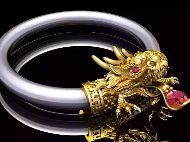 dragon chinese ring