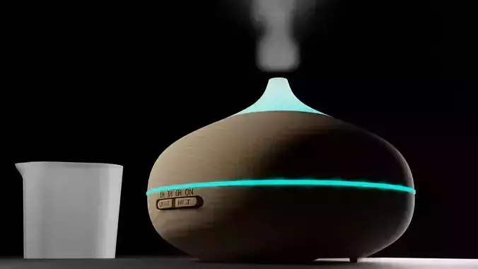 Essential oil diffuser 3D model