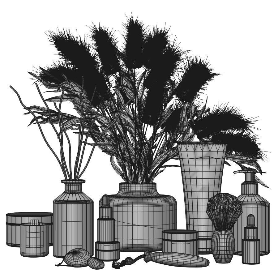 Bathroom Accessories 5 3D model_5