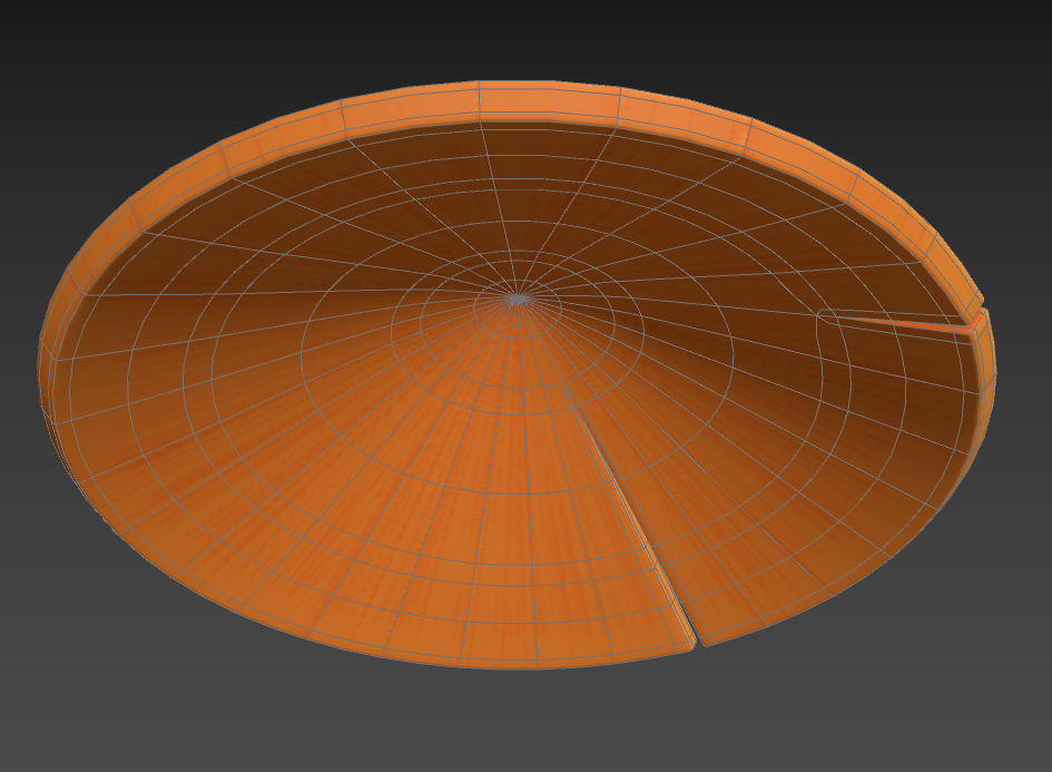 Chinese Conical Hat 3D model_17