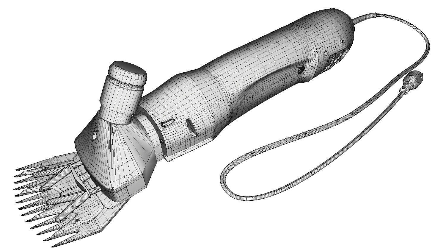 Sheep shears 3D model_11