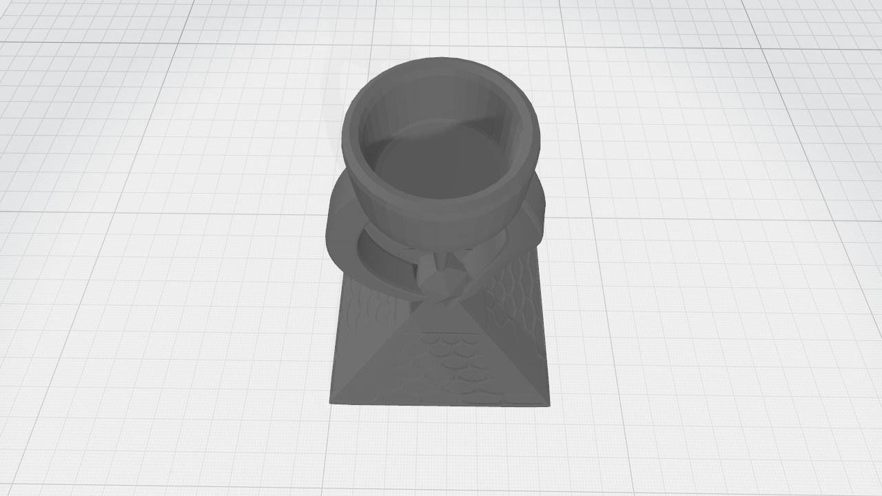 candlestick candle holder 3D print model_7
