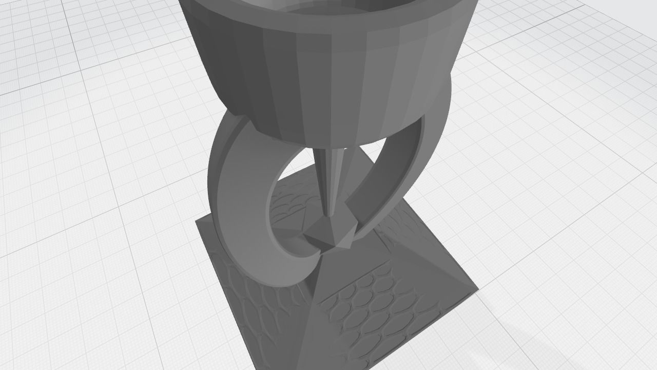 candlestick candle holder 3D print model_4