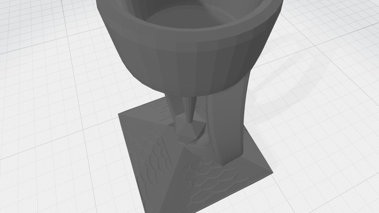 candlestick candle holder 3D print model_5