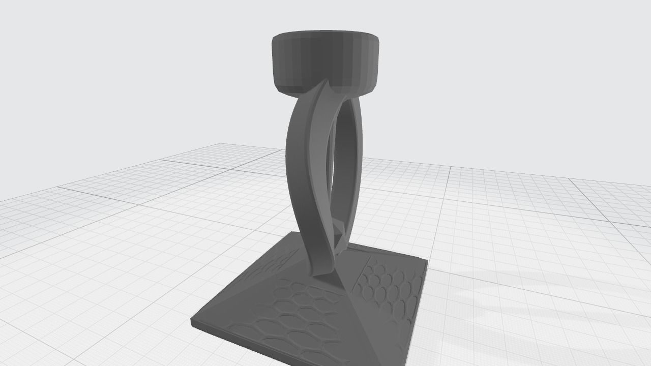 candlestick candle holder 3D print model_2