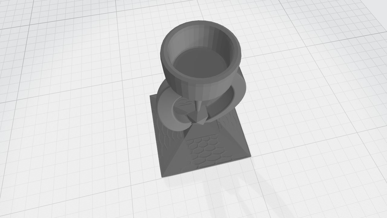 candlestick candle holder 3D print model_20