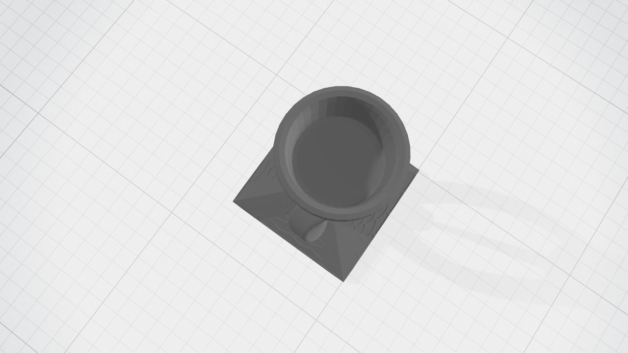 candlestick candle holder 3D print model_18