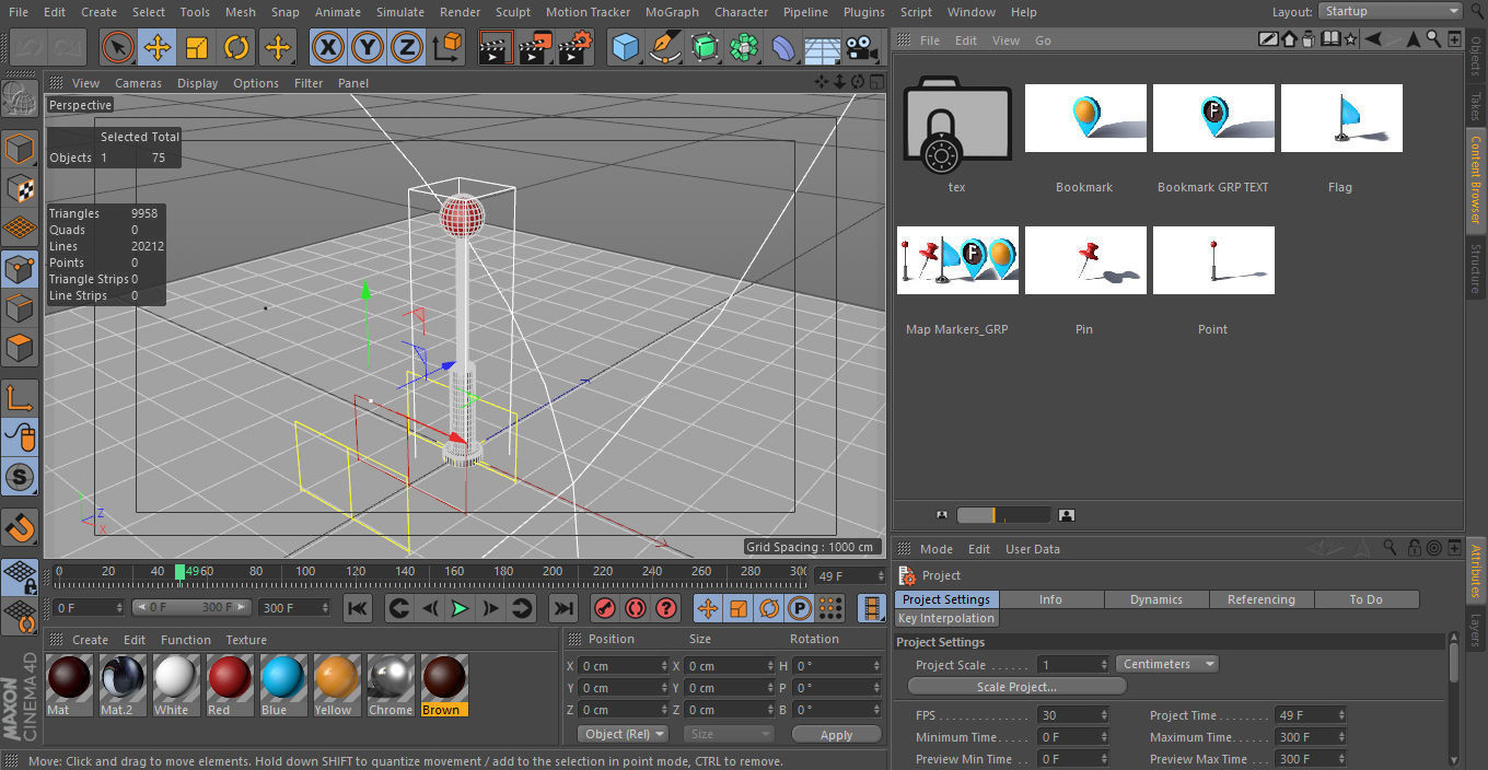 3D Map Markers 3D model_7