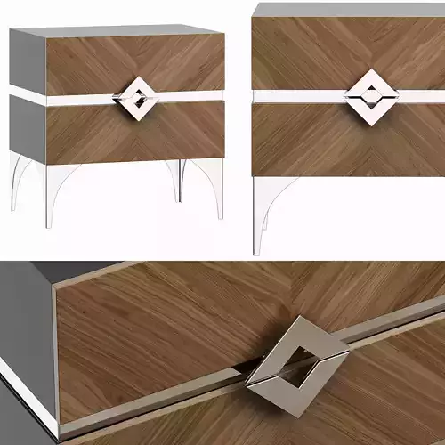 Mokka Nightstand by MY IMAGINATION 3D model