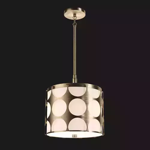 Charles Collection pendant light with circles