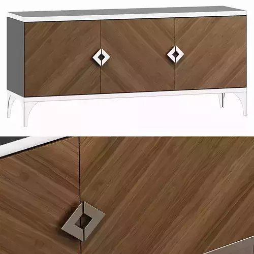 Chest of Drawers Mokka by MY IMAGINATION 3D model