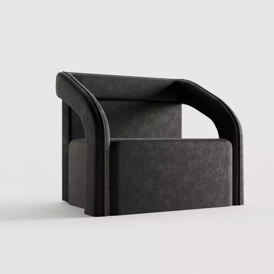 arm chair 3D model_0