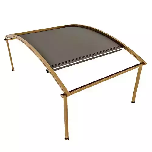 Motorized Pergola 4 antique bronze matte