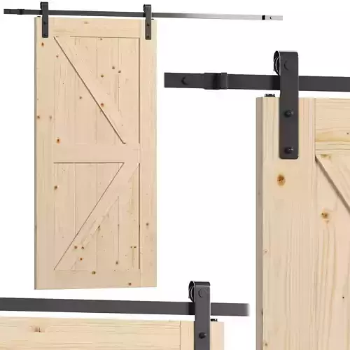 Merry Products Barn Door 3D model